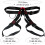 Climbing Harness, Half Body Harness, Thickened Polyester, Comfortable for Women, Black 4