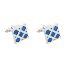Men's Cufflinks 1 Pair of Square Pattern Cufflinks for Men French Dress Shirt Cufflinks Ref: 8126