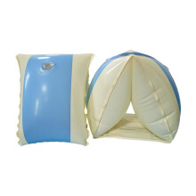 1 pair of armbands for children, inflatable swimming rings, swimming rings, swimming rings for toddlers, blue for kids
