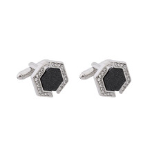 Men's Cufflinks 1 Pair DiamondStudded Cufflinks with Starry Sky for Men's French Cuff Dress Shirts.