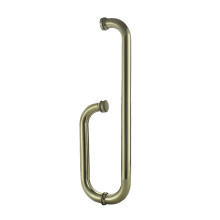 Barre d'appui robuste pour salle de bain en acier-Bronze