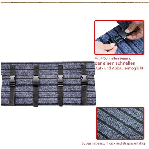 Motorhome step mat  46 cm width support feet for caravans, sturdy protective mat 2