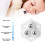 4pcs Mini Rolling Wheel with Strong Adhesive Home-White 4