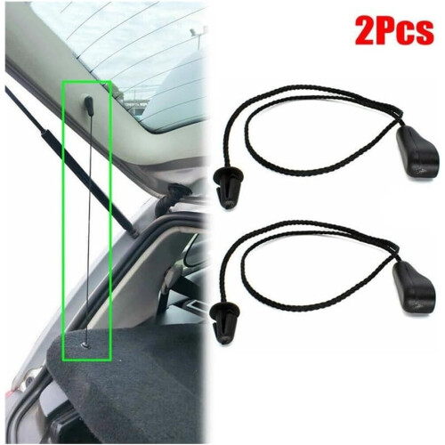 Parcel Shelf Strap String for Ford Focus MK2 CMax MK1 20042011 Black 4M51A46538AB 2PCS 2