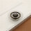 Bouton de commode en alliage de zinc, roue-chrome brillant 6