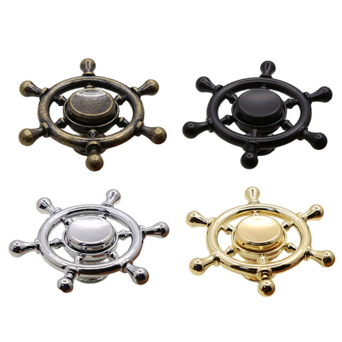 Bouton de commode en alliage de zinc, roue-chrome brillant 1