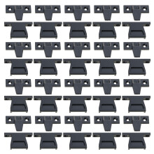 Attaches de plinthe Ă pression, 20 piĂšces, Clip de panneau