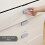 2 Stück Fensterschrank Schubladengriffe Organizer-Grau 7