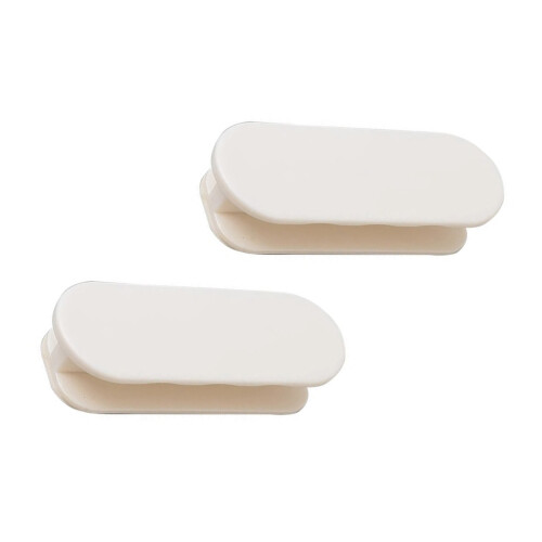 2Pcs Open Sliding Door Handle Door Pull Sash Handle-White