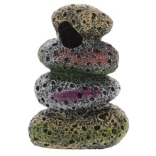 Resin Fish Tank Decoration Realistic Rock Statue for Aquariums Durable Resin Rock Ornaments for Fresh and Saltwater Enhances Aquarium Energy