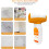 Wall  Roller Brush  500g Wall  Paste Roller  Portable 2in1 Roller Wall Brush  EcoFriendly Wall  Tool Ref: 2272 4
