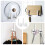 Wall Mounted Cloth Bag Hat Hanger Baseball Caps Holders-4 pack 2