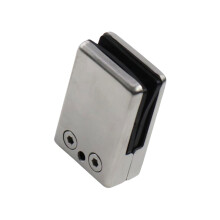 Supports d'étagère en verre réglables, pince-Clip rectangulaire