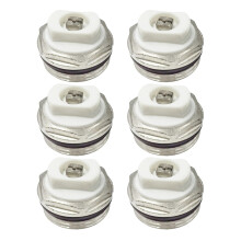 6Pcs 3/8inch Radiator Bleed Valves Self Sealing Radiator Bleed