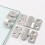 Edelstahlhaken, 10er-Pack  M 6