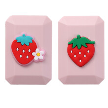 Daily Essential Cute Contact Lens Case, Functional Complete Assembly for Healthy Eyes Soak Storage Container