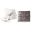 Men's Cufflinks 1 Pair Patterned Rectangular Cufflinks Cufflinks For Men Cufflinks 3