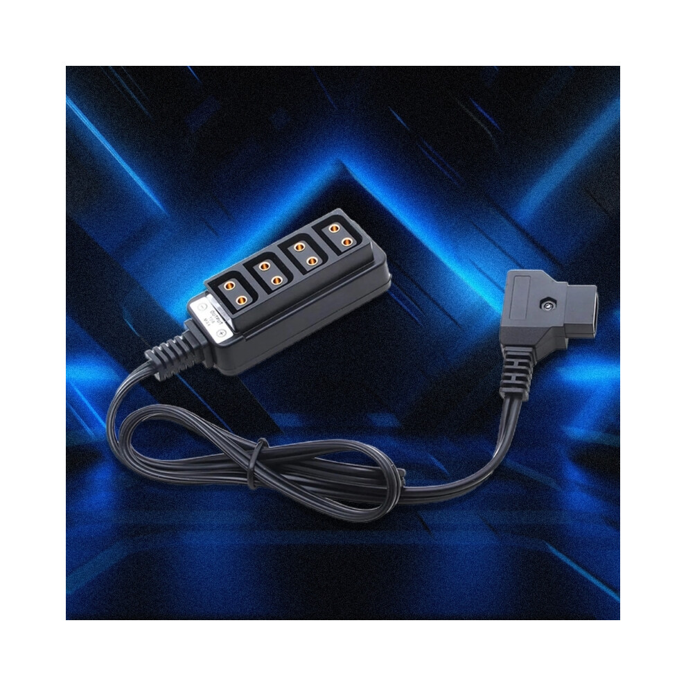 D-Tap Male To 4-Port D-Tap Female Camera Power Supply Distributor Dtap Fourway Splitter For Anton V-Mount Battery 6935161459555
