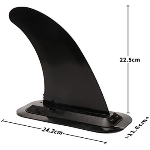 Surf Water Wave Fin Accessory Stabilizer for Stand Up Paddle Board, Durable Side Fin for Enhanced Stability and Control 1
