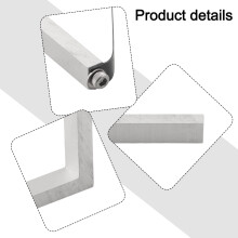 Aluminium-Verriegelungswerkzeug Verriegelungswerkzeug zuverlässig benutzerfreundliches Design Präzise Türverstellung Heimwerker Enthusiast