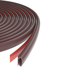 Waterproof Flexible Quarter Round Trim Molding Peeling  &-brown