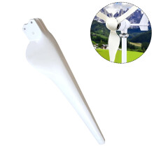Repeller vindgenerator Vindturbinblader 580 mm lengde FRP Hvit utskifting vindgenerator Vindkraftforsyninger