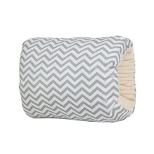 Cozy Cradle Arm Pillow Cotton Nursing Arm Pillow For Baby Grey Pinstripes Head Support Feeding Pillow