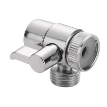 Steel  Faucet Diverters Valves Aerator with 1/2 Thread for