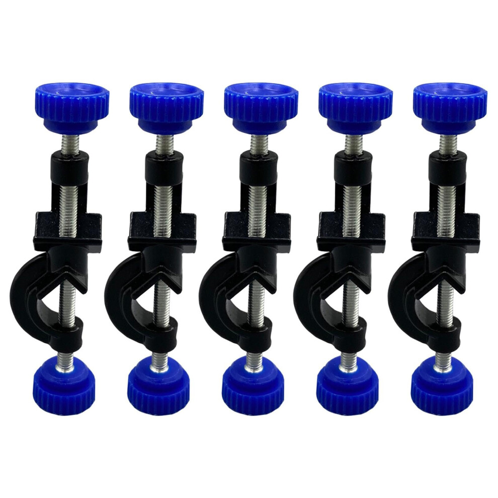 Laboratory Stand Clamp Holder, Laboratory Bar Clamp, Right Angle, Aluminium Alloy Support Clip 9347817898675