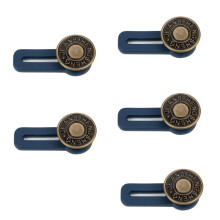 Taillenverlängerer für Jeans, Röcke und Hosen 5er-Pack Blue