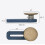 Extensor de cintura para jeans, saias e calças, pacote com 5 Blue 3