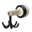 (White Black)360 Degrees Rotating Folding Hook Non-drilling Multifunctional Utensil Shelf with 6 Claws for Kitchen 1