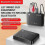 T10 NFC Bluetooth 5.0 Receiver 3.5mm AUX Port Adapter RCA Amplifier with Remote Control 2