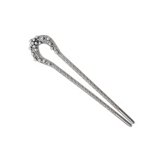 Elegant Beads Filigree Hair Stick Buyao for Girls Ancient Chinese Hairpin Traditional Hanfu Decorative Cosplay