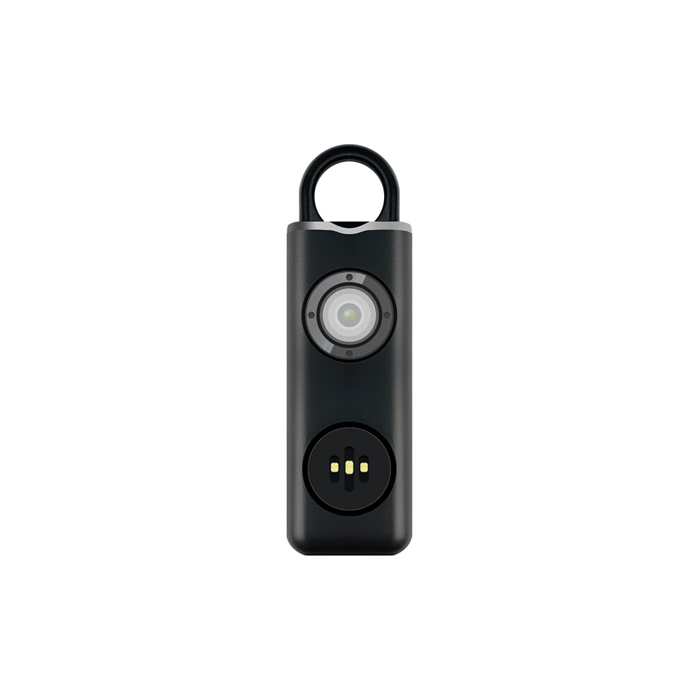 Portable Personal Safety Alarm, Self Defense Siren Black 7314280656110
