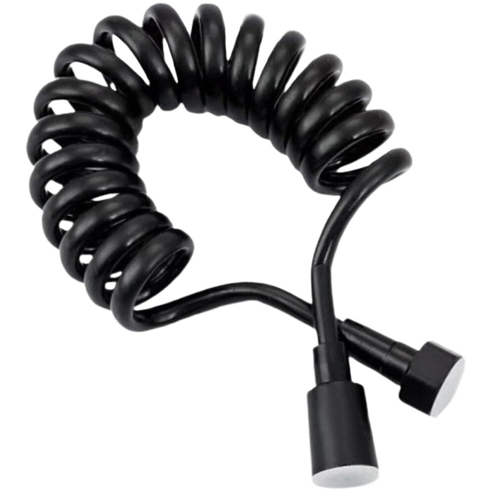Shower Hoses, Shower Tube Hose, Flexible Spring Shower Hose For Water Toilet, Bidet Sprayer (Black, 500Cm) 9347817899573