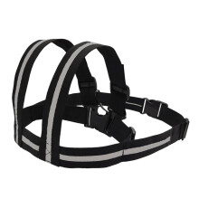 Kids Motorcycle Safety Harness with Adjustable Secure Strap for Child Passenger Riding Support Black