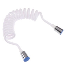 Flexible Spring Shower Hose for Water Pipes, Toilet, Bidet (2 m)