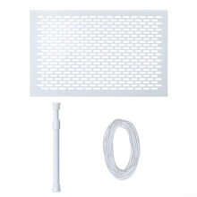 Robust leaf protection net for pool skimmer to block debris and optimize pool drainage