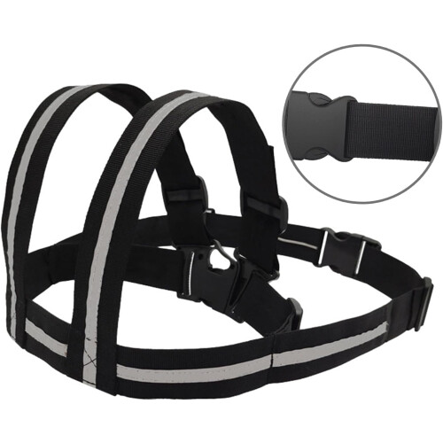 Kids Motorcycle Safety Harness with Adjustable Secure Strap for Child Passenger Riding Support Black 2