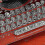 Mini Retro Style Typewriter Clockwork Music Box 3