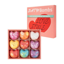 Floral and Fruity Scent Bath Bombs Gift Set, 6 Vegan and Cruelty-Free Bath Bombs for Men, Women, Boys, Girls
