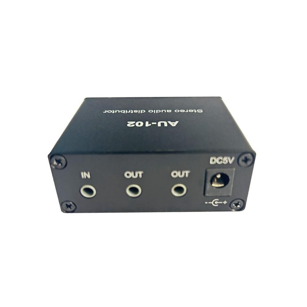 Auditory Splitter Box 2 Channel Sound Distributor 1X2 Auditory Distribution 6935161518481