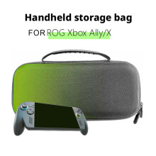 Für ROG XBOX Ally X Handheld tragbare Farbverlauf-Aufbewahrungstasche, universelle tragbare Reißverschlusstasche, fallsichere Handtasche