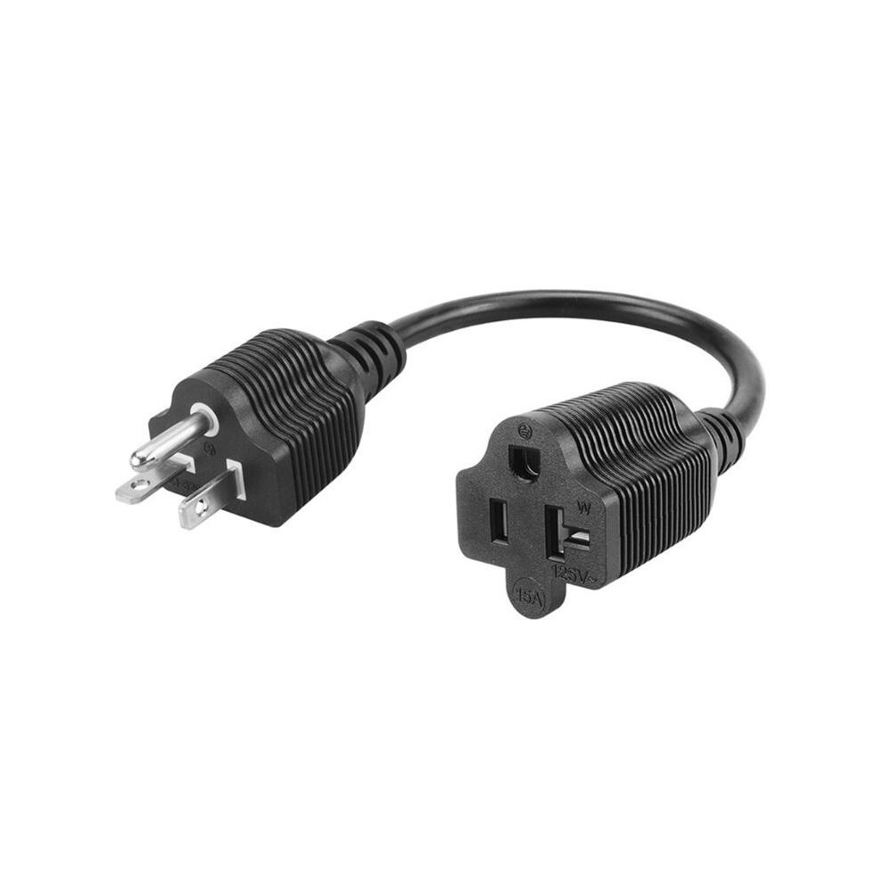 Power Extension Cord, Nema 5-20P To 5-20R Alternating Current Outlet Extension Power Cable,12.6Inch Power Cord 6935161516890