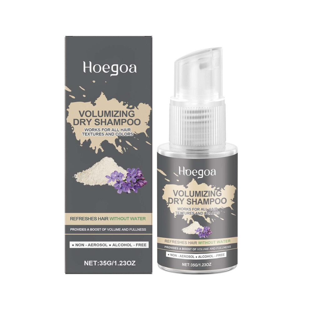 (35g) Volumizing Dry Hair Spray Naturally Fluffy Hair Care Lightweight Refreshing Hair Leave-In Care Dry Hair Spray
