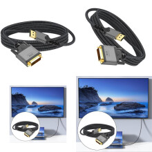 2m DP naar DVI adapter kabel kabel 1080P 60Hz videokabel beeldscherm HDTV-projectoren zelfde adapterkabel