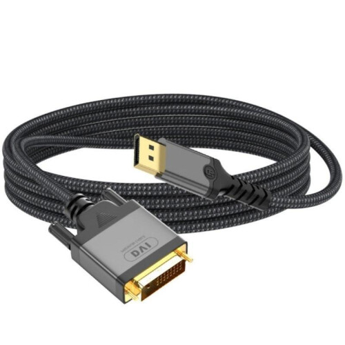 Καλώδιο προσαρμογέα 2m DP σε DVI Καλώδιο 1080P 60Hz Καλώδιο βίντεο Οθόνη πρ 2