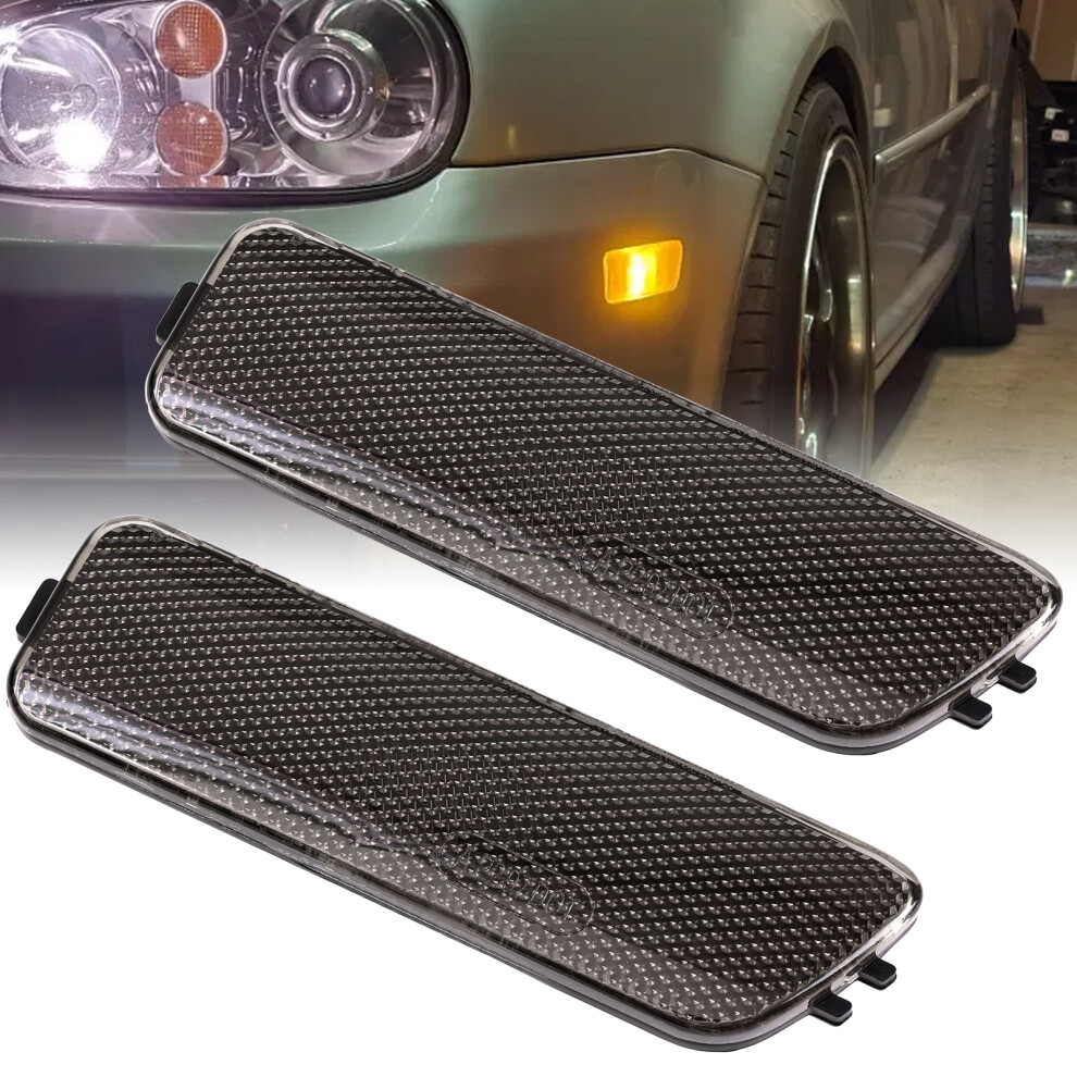 2 Pcs Left Right Front Side Marker Lights Turn Signal Lamp Indicators For Volkswagen Vw Golf 4 Jetta Mk4 1999-2005 Blinker 6935161508178