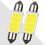 2x COB 39mm LED Lights Auto Festoon Εσωτερικός Θόλος Φωτιστικό Οροφής Λαμπτ 3